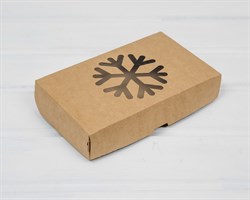 Подарочная новогодняя коробка «Снежинка», 20х12х4 см У0102127