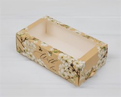 Подарочная коробка «Цветы», 18х10,5х5,5 см, пенал У1208023