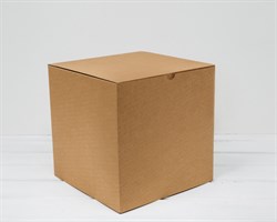 Коробка для посылок, 24х24х24 см, из плотного картона, крафт