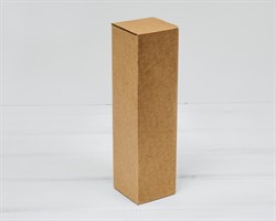 Коробка для посылок, 6х6х22 см, из плотного картона, крафт У0104267