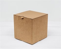 Коробка для посылок, 15х15х15 см, из плотного картона, крафт У0104269