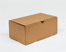 УЦЕНКА Коробка 23х13,5х10 см из плотного картона, крафт У0104242-УЦ