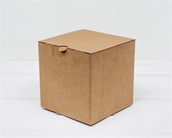 УЦЕНКА Коробка для посылок, 15х15х15 см, из плотного картона, крафт У0104269-УЦ