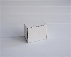 Коробка для посылок, 8,5х5,5х7,5 см, из плотного картона, белая У0104293