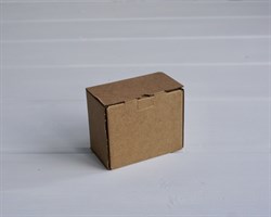 Коробка для посылок, 8,5х5,5х7,5 см, из плотного картона, крафт У0104294