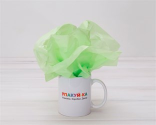 Бумага тишью, салатовая, 50х66 см, 1 лист У0201012