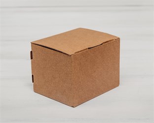 Коробка для посылок, 11,7х9,7х9 см, крафт