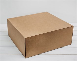 Коробка для посылок, 36х35х15 см, крафт