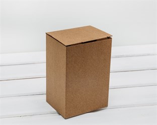Коробка для посылок, 10х8х15 см, из плотного картона, крафт У0104068