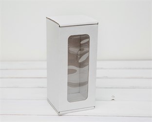 Коробка для кукол, с окошком, 20х9х9 см, белая