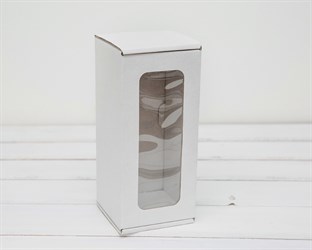 Коробка для кукол, с окошком, 20х9х9 см, белая У0102053