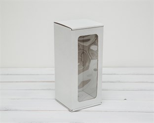 Коробка для кукол, с окошком, 25х11х11 см, белая