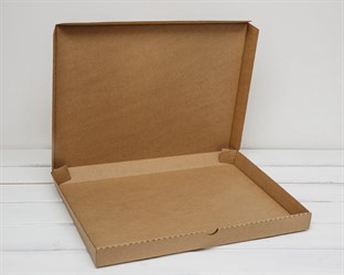 Коробка плоская, 41х31х3,5 см, крафт