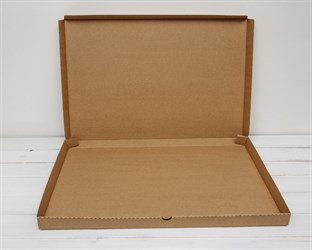 Коробка плоская, 61х41х3,5 см, крафт У0104094