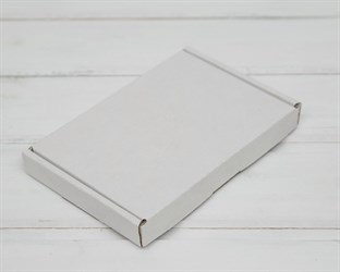 Коробка плоская, 16х11х2 см, белая У0104095