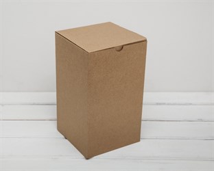 Коробка для посылок, 15х15х26 см, из плотного картона, крафт У0104089