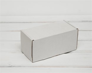 Коробка для посылок, 16х8х8 см, белая У0104113