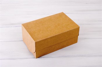 Коробка для выпечки, 25х16х11 см, крафт