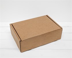 Коробка для посылок, 28х20х9 см из плотного картона, крафт У0104125