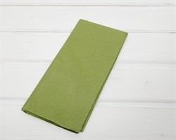 Бумага тишью, оливково-зеленая, 50х66 см, 10 шт. У0201042-П
