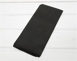 Бумага тишью, черная, 50х66 см, 10 шт. У0201021-П