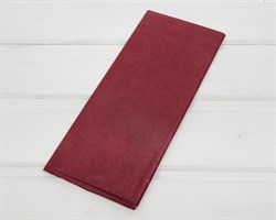 Бумага тишью, бордовая, 50х66 см, 10 шт.