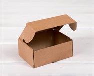 Коробка для посылок, 12,5х10х5,5 см, крафт