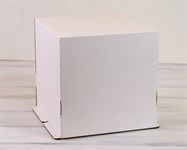 Коробка для торта от 1 до 5 кг, 30х30х30 см, белая