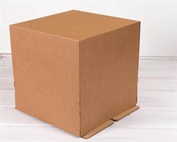 Коробка для торта от 1 до 5 кг, 30х30х30 см, крафт У0106022