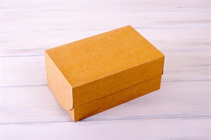 Коробка для капкейков/маффинов на 6 шт, 25х16х11 см, крафт