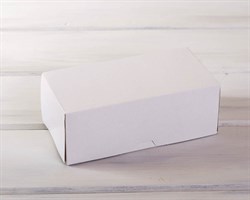 Коробка для выпечки и пирожных, 20х10х7,5 см, белая У0104014