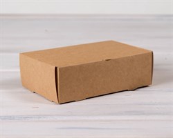 УЦЕНКА Коробка для выпечки и пирожных, 18,5х12,2х6 см, крафт У0104035-УЦ