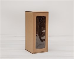 УЦЕНКА Коробка для кукол, с окошком, 25х11х11 см, крафт