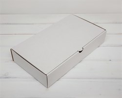 УЦЕНКА Коробка 33х18х6 см из плотного картона, белая У0104110-УЦ