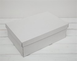 УЦЕНКА Коробка из плотного картона, 33,5х22х11,5 см, крышка-дно, белая У0115007-УЦ