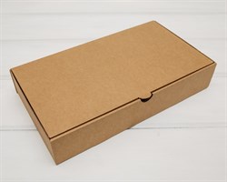 Коробка 33х18х6 см из плотного картона, крафт У0104152