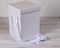 УЦЕНКА Коробка подарочная для цветов  23х23х32,5 см, с крышкой, белая - фото 10680