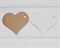 УЦЕНКА Бирка картонная, сердце, белая У1202013-УЦ - фото 11024
