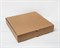 УЦЕНКА Коробка для пирога 35х35х7 см, крафт - фото 11080