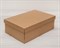 УЦЕНКА Коробка из плотного картона, 33,5х22х11,5 см, крышка-дно, крафт - фото 11545