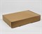 Коробка для посылок, 37х25х6,5 см, из плотного картона, крафт - фото 12779