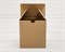 Коробка для посылок, 11х6х12 см, из плотного картона, крафт У0104232 - фото 12868