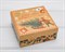 Подарочная коробка «Новогодняя почта», 16,5х16,5х7 см, крышка-дно - фото 13014