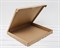 УЦЕНКА Коробка плоская, 40х33,5х4 см, крафт У0104069-УЦ - фото 13455