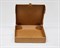 Коробка из плотного картона 25х25х4,5 см, крафт У0104246 - фото 13597