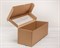 УЦЕНКА Коробка для кукол, с окошком, 45х16х16 см, крафт У0102032-УЦ - фото 14797
