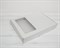Коробка плоская с окошком, 39,5х30х5 см, белая У0102065 - фото 6159