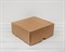 УЦЕНКА Коробка для посылок, 24х24х10 см, из плотного картона, крафт - фото 9183
